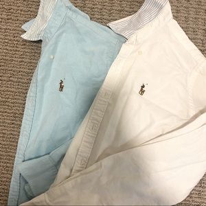 Ralph Lauren Women’s Oxford Shirts, slim fit (pack of 2)